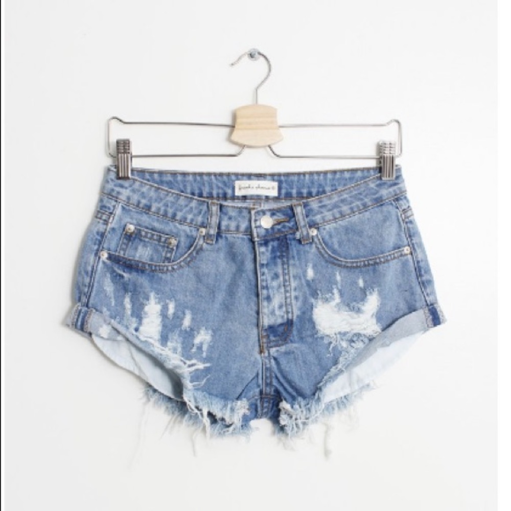 Frankie-Phoenix Denim Cut-off Shorts